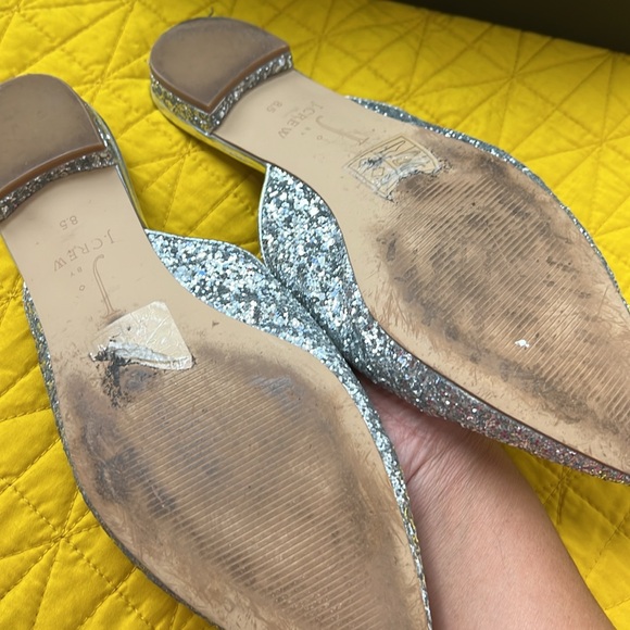 Jcrew Glitter Mules - Picture 4 of 4